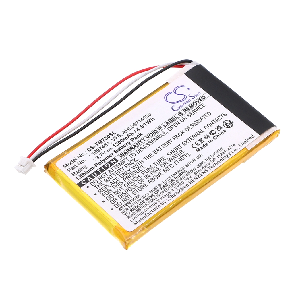 GPS, Batterie de navigation TomTom CS-TM730SL
