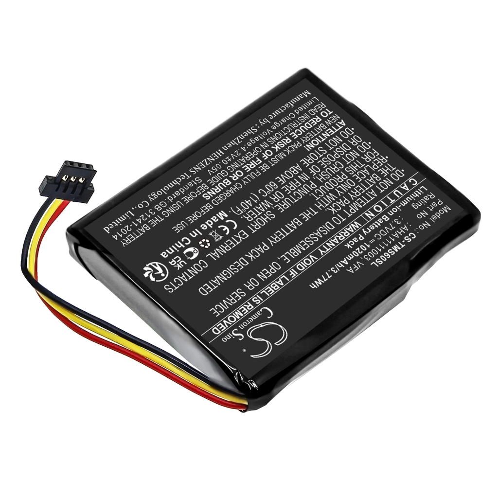 GPS, Batterie de navigation TomTom CS-TMS60SL