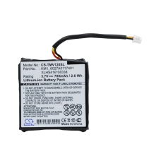 Remplacement de batterie compatible pour TomTom 6027A0117401,6027A0117412,KM1,XLHS416*08338