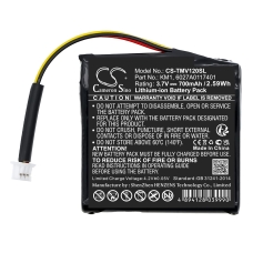 Remplacement de batterie compatible pour TomTom 6027A0117401,6027A0117412,KM1,XLHS416*08338