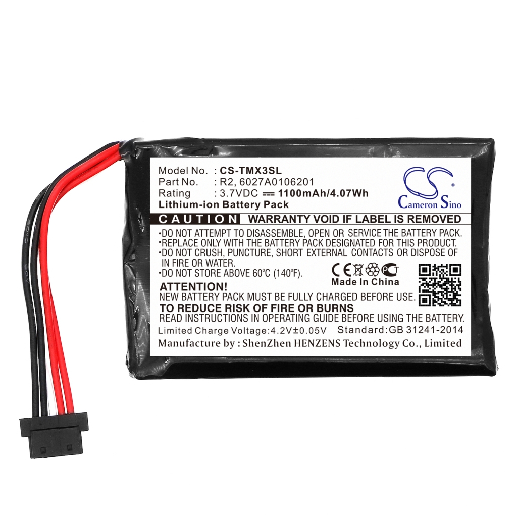 GPS, Batterie de navigation TomTom CS-TMX3SL