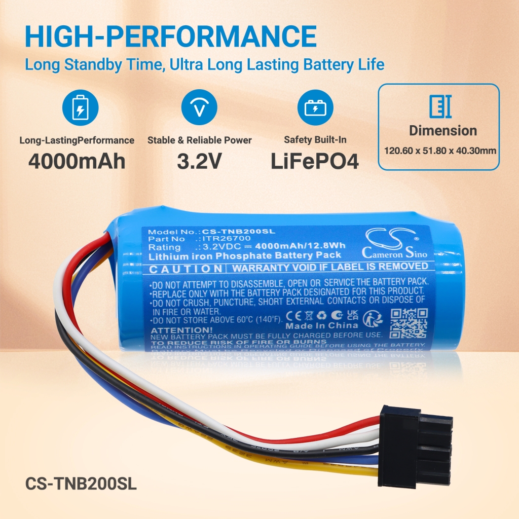 Batterie compatible avec Tonies CS-TNB200SL