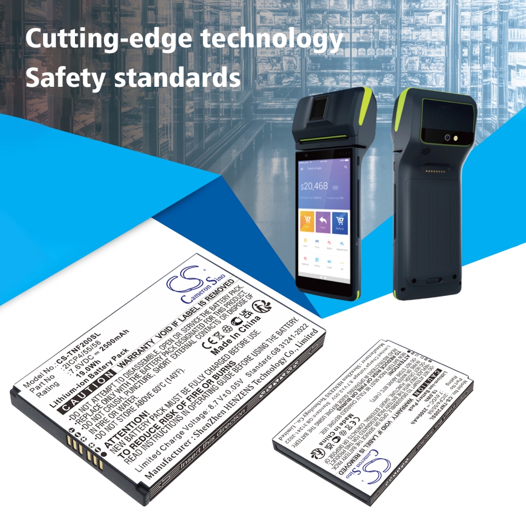 Terminal de paiement Batterie Feitian CS-TNF200SL