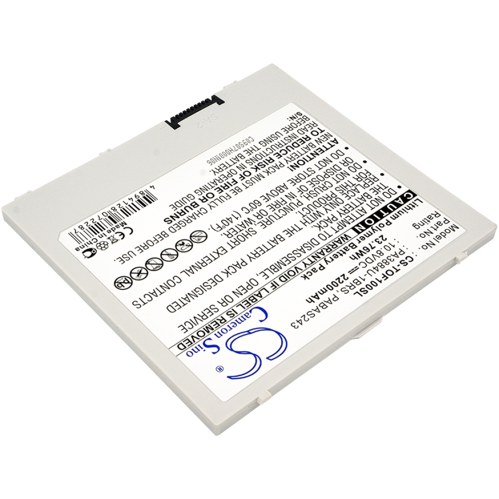 Tablette Batterie Toshiba CS-TOF100SL