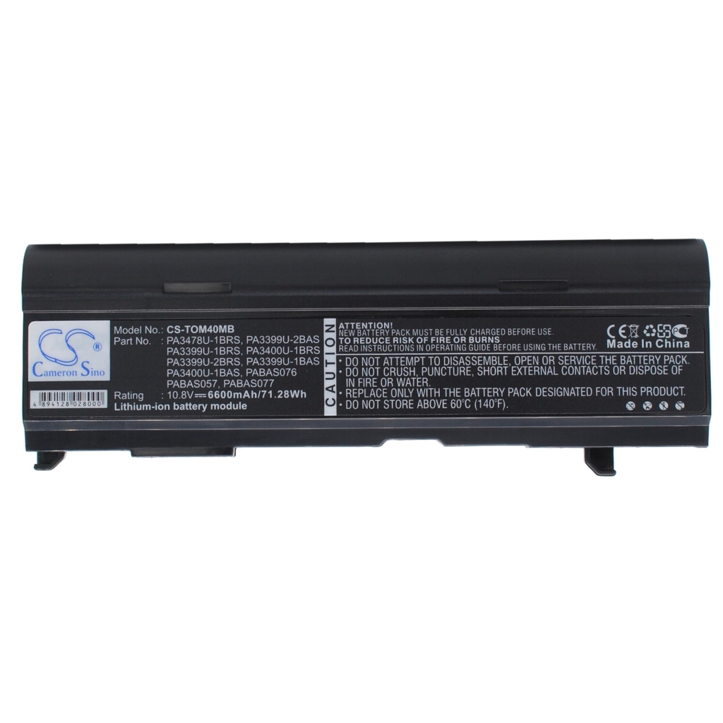 Notebook battery Toshiba Satellite M100-ST5211