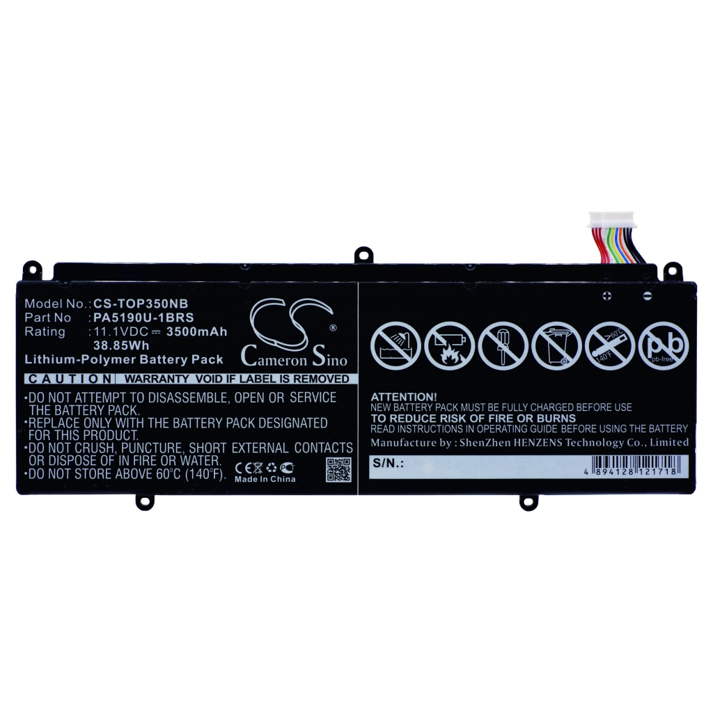 Batterie pour ordinateur portable Toshiba CS-TOP350NB