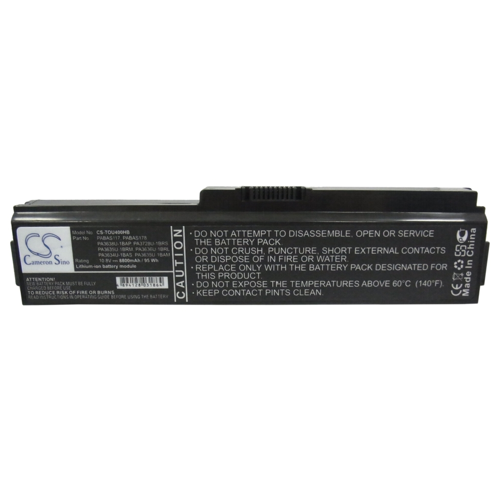 Notebook battery Toshiba Satellite U400-10I