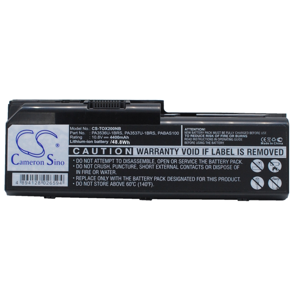 Notebook battery Toshiba Satellite P200-16W