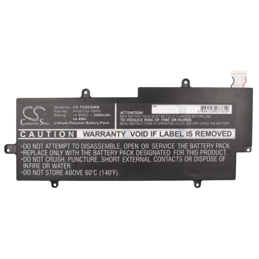 Notebook battery Toshiba Portege Z830-10P