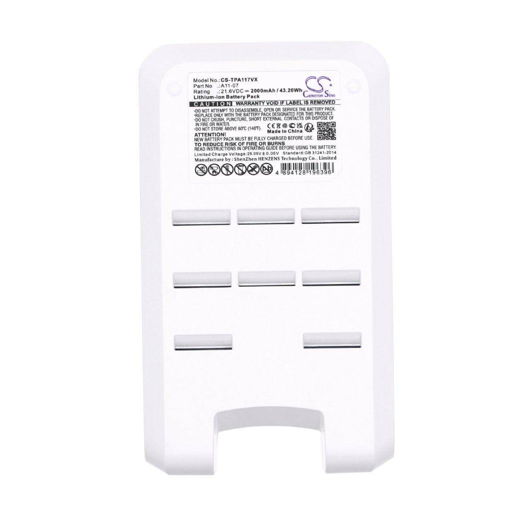 Remplacement de batterie compatible pour Tineco A11-07