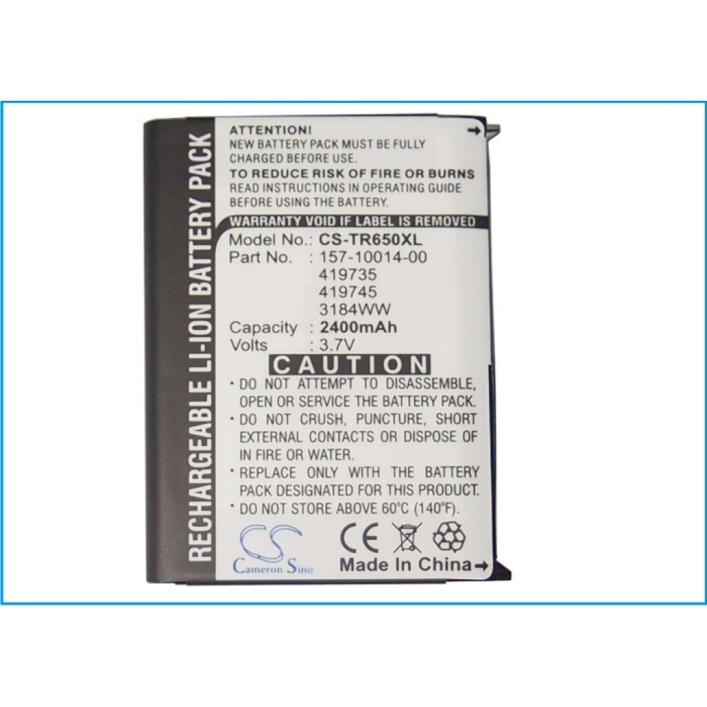 Batterie compatible avec CINGULAR Palm CS-TR650XL