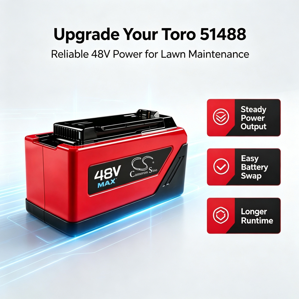 Batteries compatible avec TORO Brush Cutter 51488 CS-TRF488VX