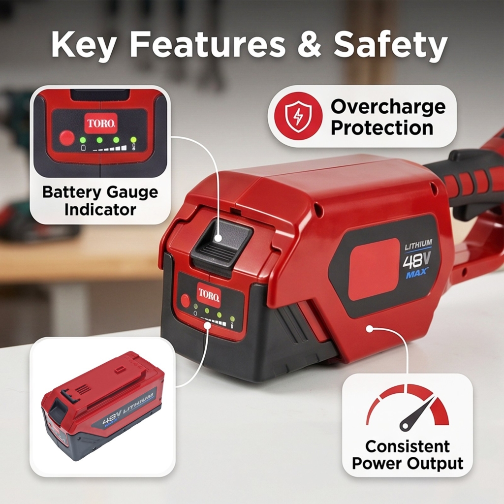 Batteries compatible avec TORO Brush Cutter 51488 CS-TRF488VX