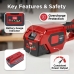 Batteries compatible avec TORO Brush Cutter 51488 CS-TRF488VX