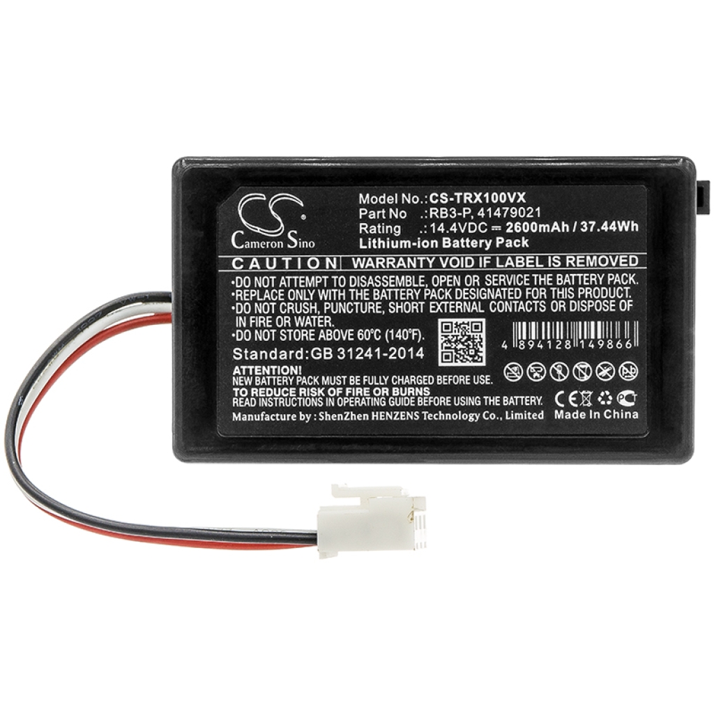 Batterie à vide Toshiba CS-TRX100VX