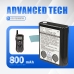 Batterie radio bidirectionnelle TriSquare CS-TSX100TW