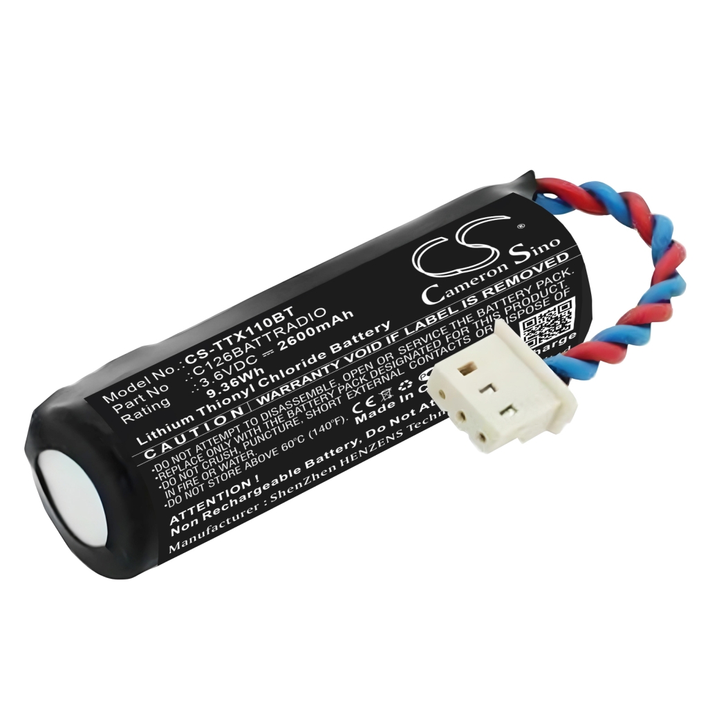 Batterie de caméra de sécurité domestique Technoalarm CS-TTX110BT