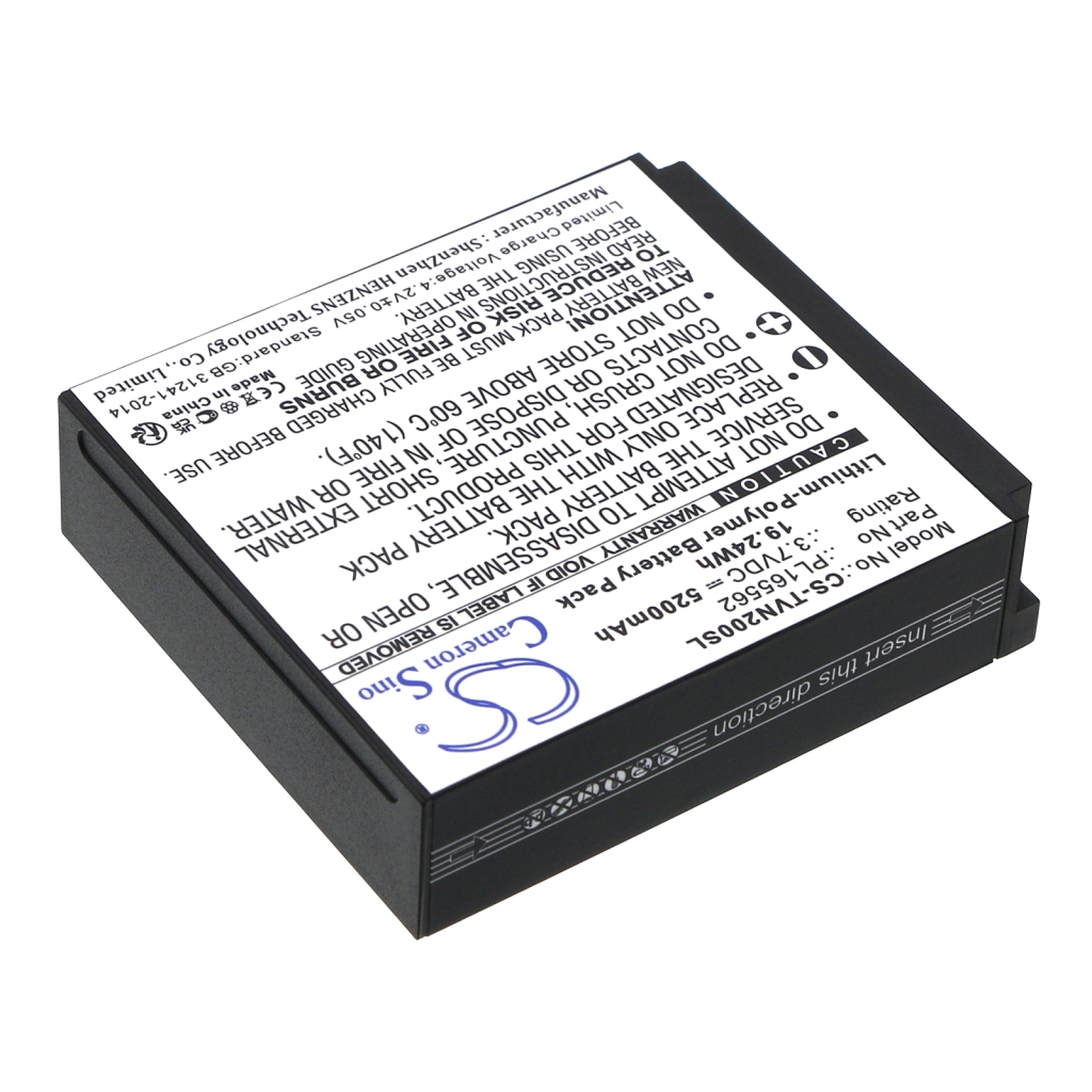 Remplacement de batterie compatible pour TwoNav PL165562
