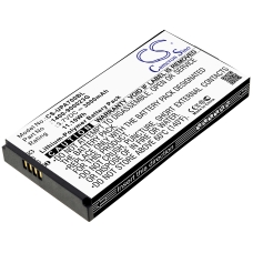 Remplacement de batterie compatible pour Unitech 1400-900023G,1400-900033G,1400-900035G,633809002175,S12GT1301A...