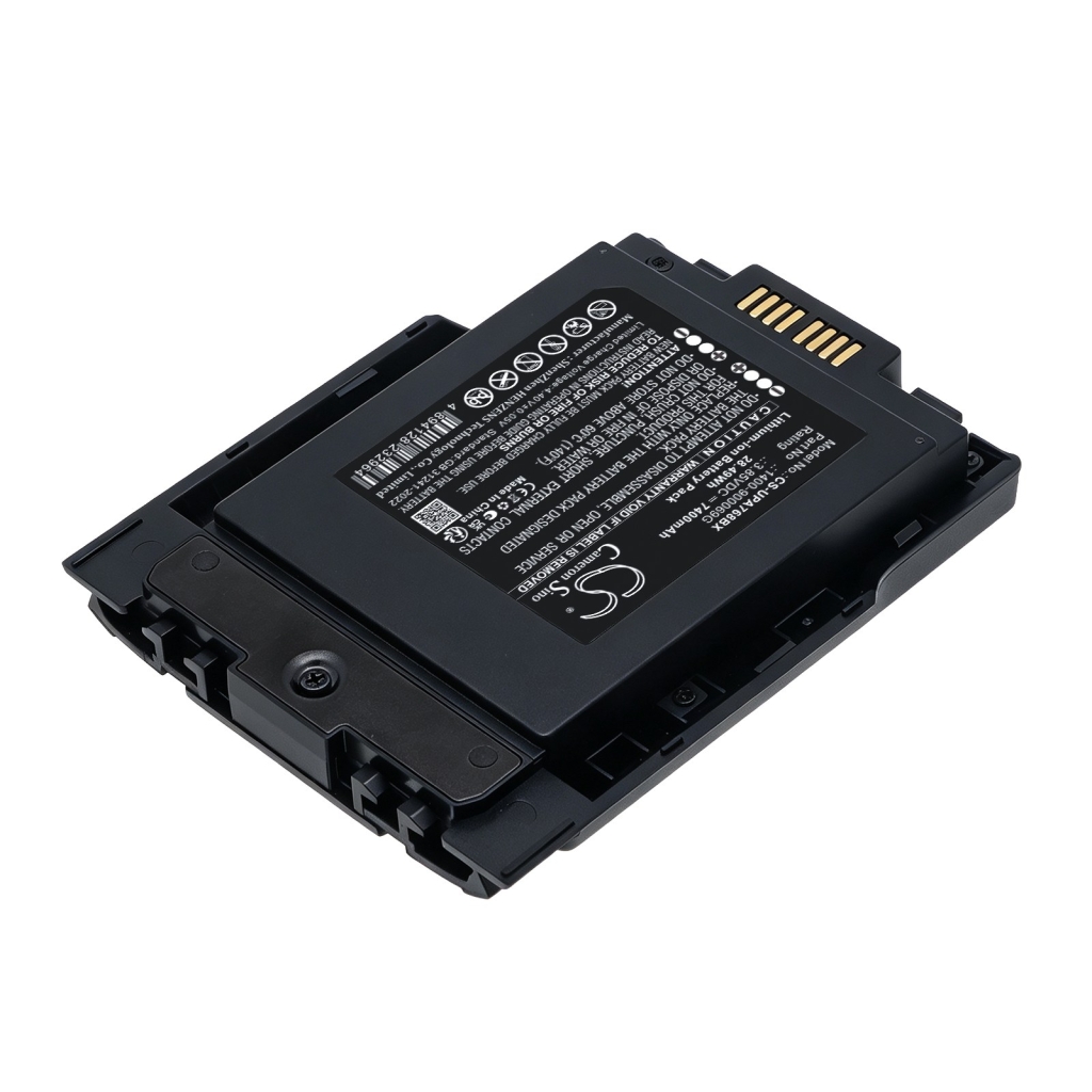 Batteries compatible avec Unitech PA768 PA768 Rugged Mobile Computer CS-UPA768BX
