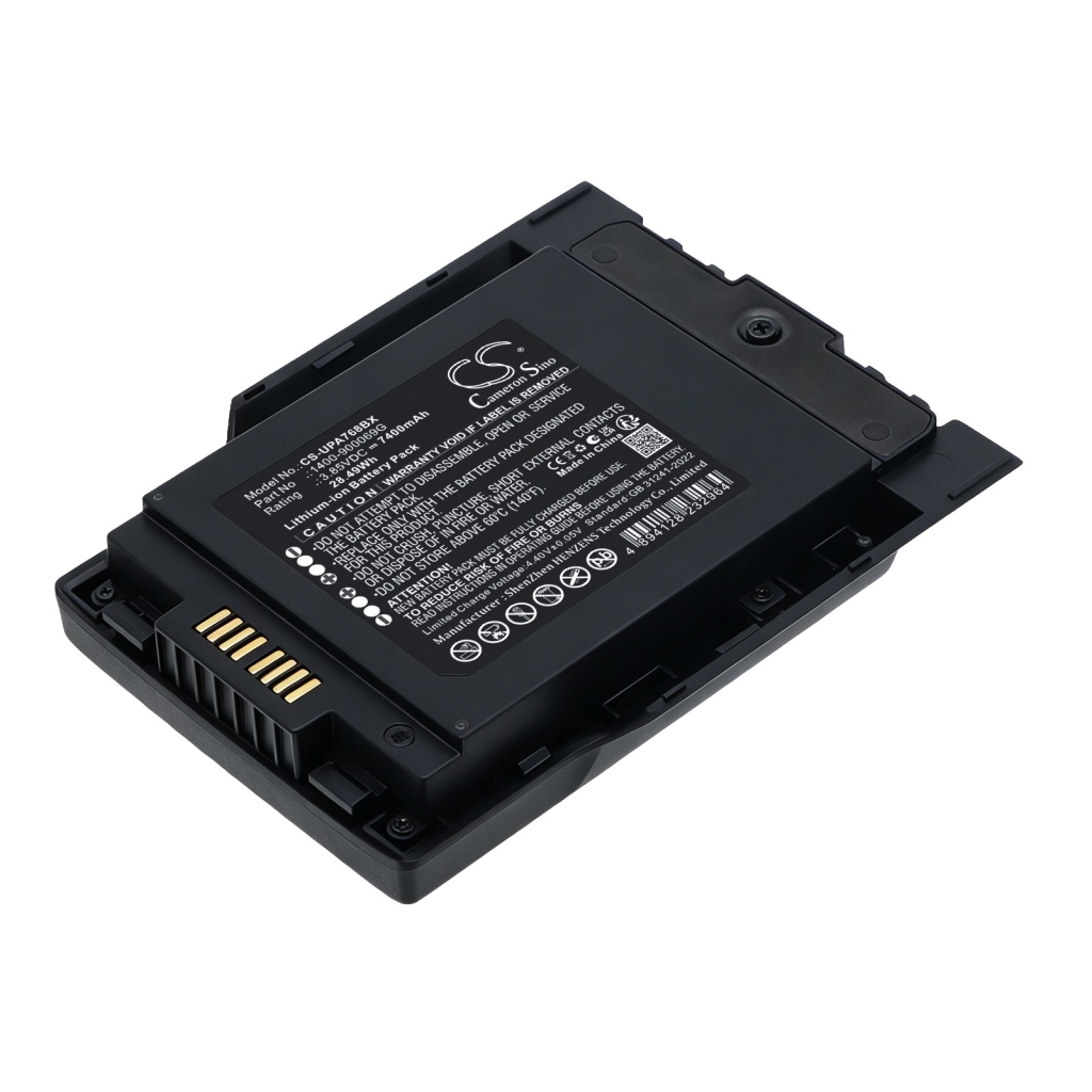 Batteries compatible avec Unitech PA768 PA768 Rugged Mobile Computer CS-UPA768BX