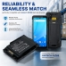 Batteries compatible avec Unitech PA768 PA768 Rugged Mobile Computer CS-UPA768BX