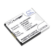 Remplacement de batterie compatible pour Unitech 1400-900063G