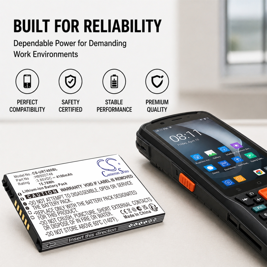Battery compatible with Urovo