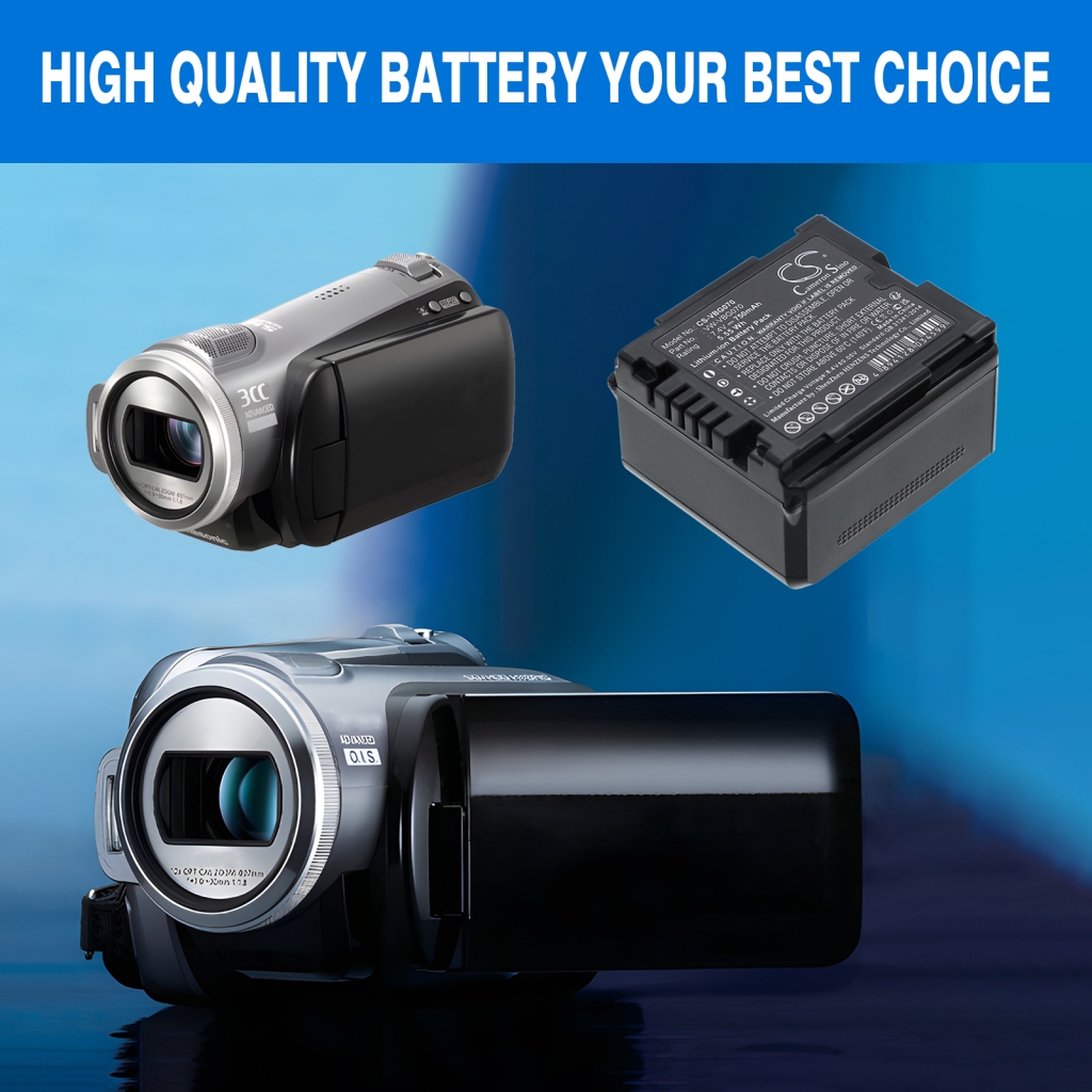 Batterie de l'appareil photo Panasonic CS-VBG070