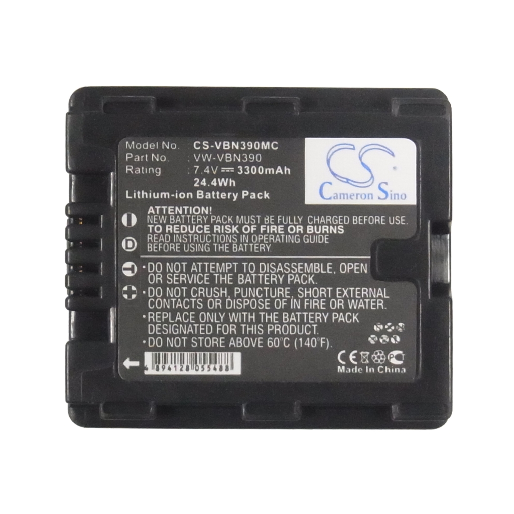 Batterie de l'appareil photo Panasonic CS-VBN390MC