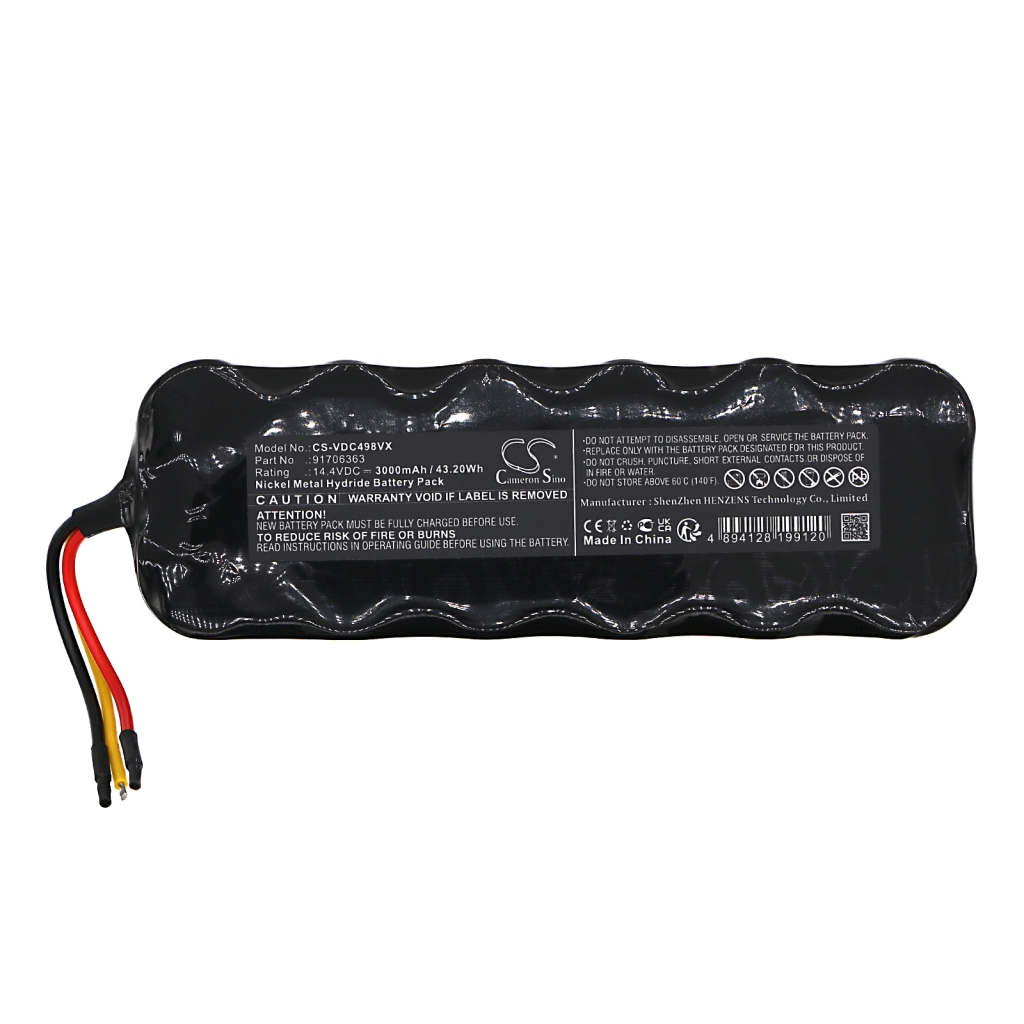 Batterie à vide Vileda CS-VDC498VX