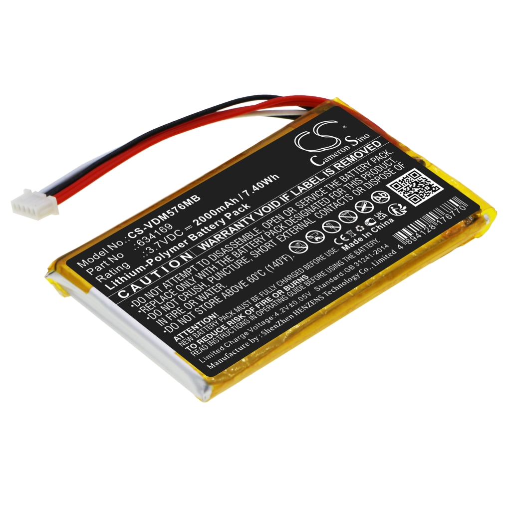 Batterie de caméra de sécurité domestique Uniden CS-VDM576MB