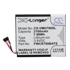 Remplacement de batterie compatible pour Verizon FWCR700BATS,ICP565156A