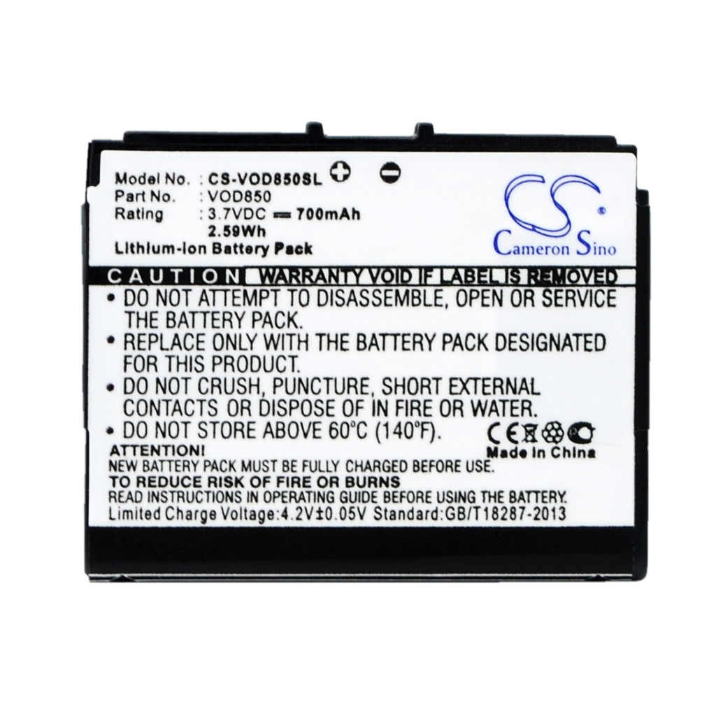 Batterie compatible avec Vodafone CS-VOD850SL