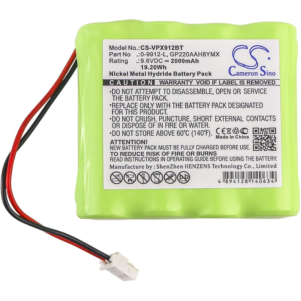 Batterie de caméra de sécurité domestique Bt CS-VPX912BT