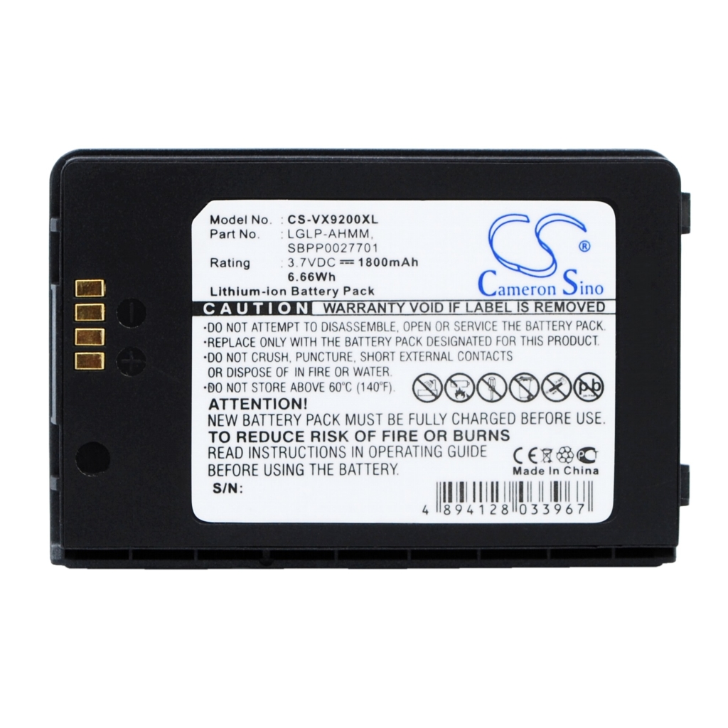 Batterie compatible avec LG CS-VX9200XL