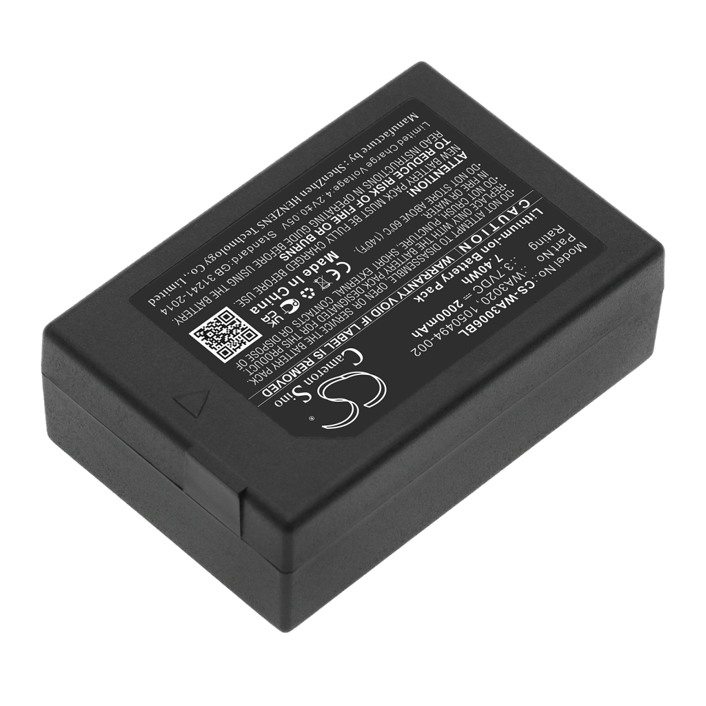 Code à barres, Scanner Batterie du scanner TEKLOGIX WorkAbout Pro G4