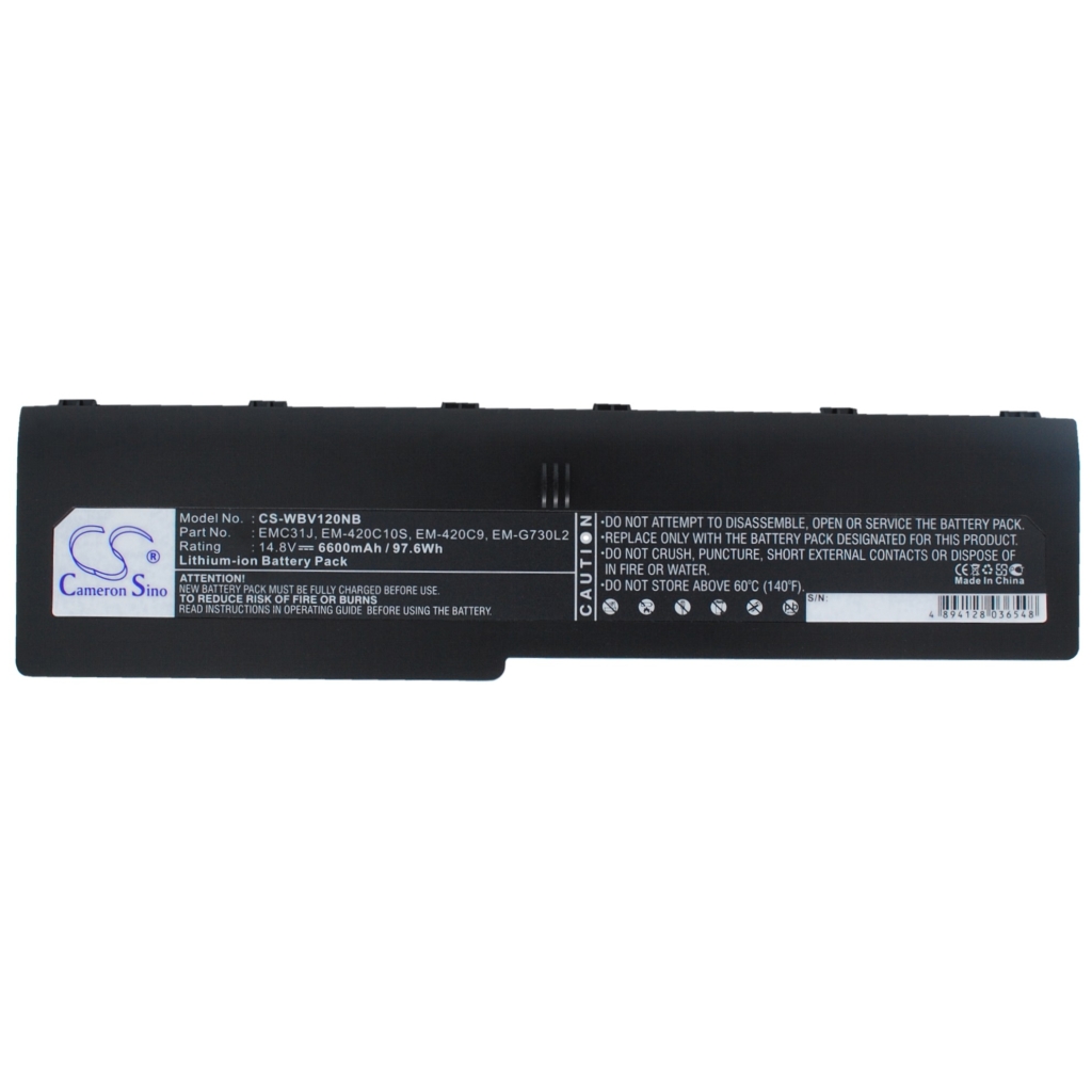 Battery compatible with HYPERDATA