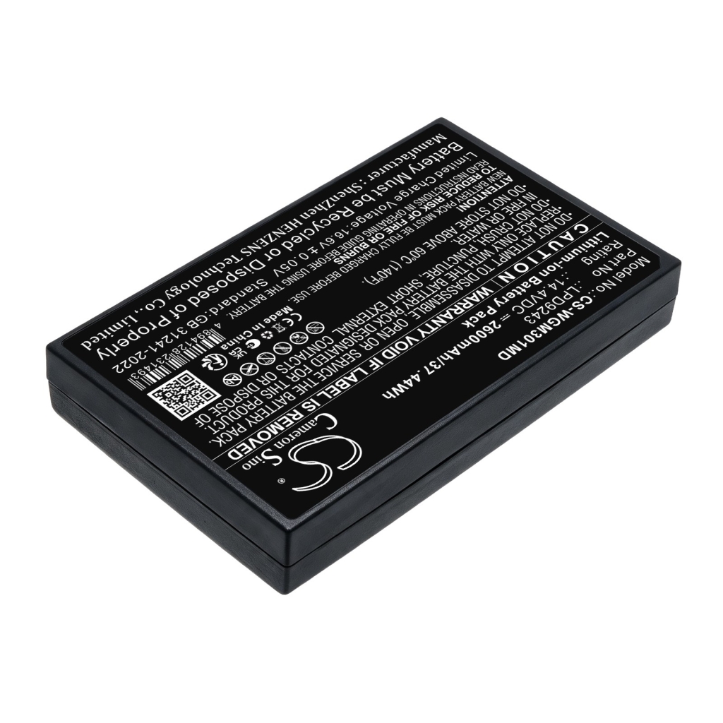 Batteries compatible avec WEGO M3000P M3000P CS-WGM301MD