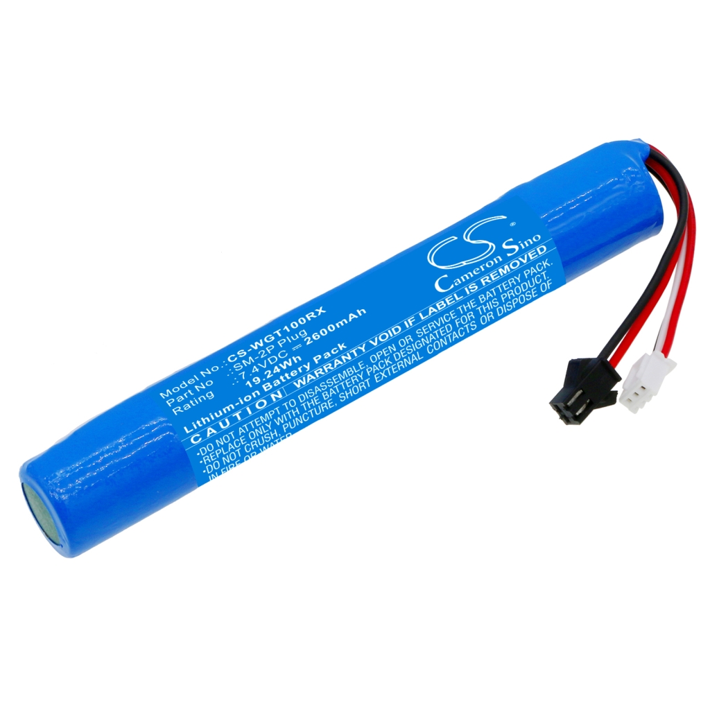 Batteries Remplace 7.4V SM-2P Plug