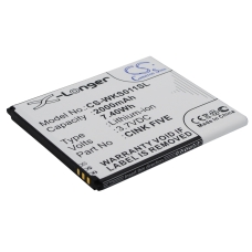 Remplacement de batterie compatible pour Micromax BL4257,CINK FIVE,K1391,STAIRWAY