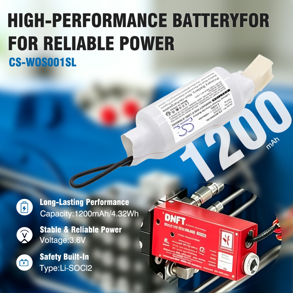 Batterie compatible avec Whitlock CS-WOS001SL