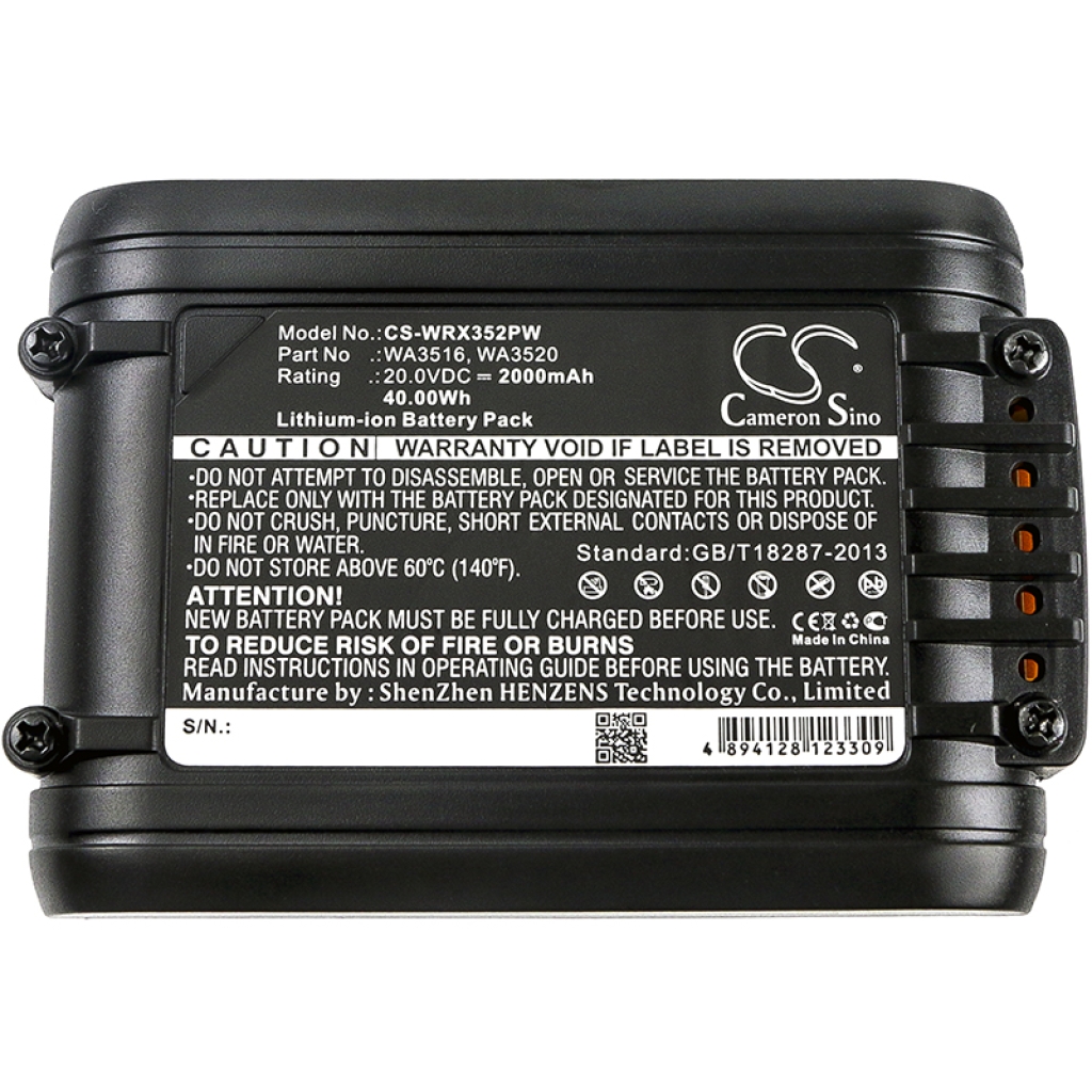 Battery industrial Worx WR213E