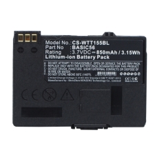 Remplacement de batterie compatible pour Way systems BASIC56
