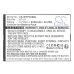 BarCode, Scanner Battery Wiseasy CS-WYP300BL
