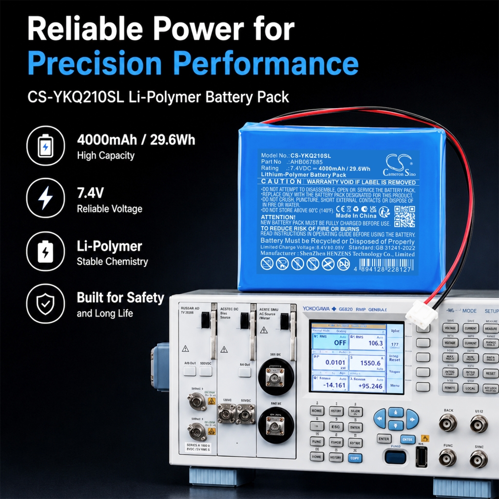 Batterie compatible avec Yokogawa CS-YKQ210SL