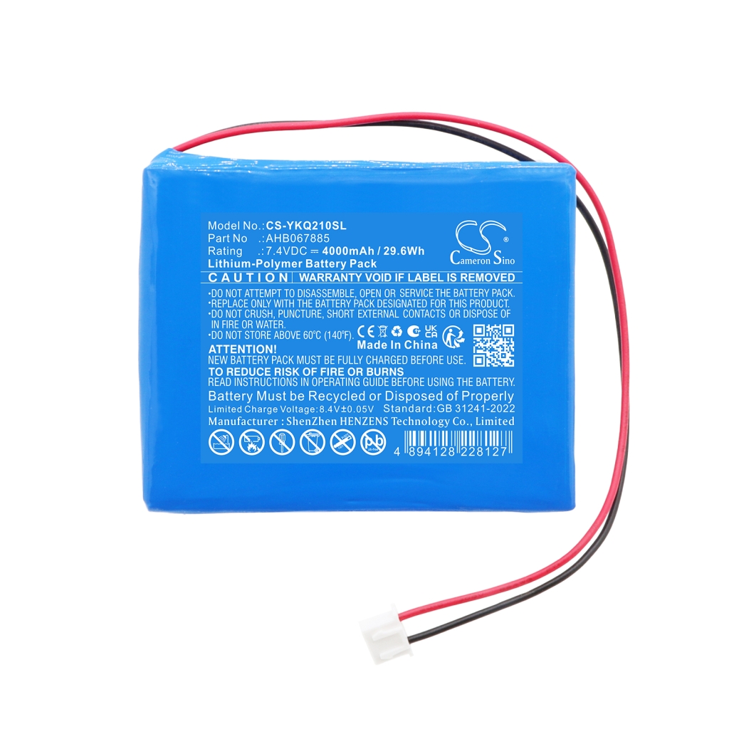 Batterie compatible avec Yokogawa CS-YKQ210SL