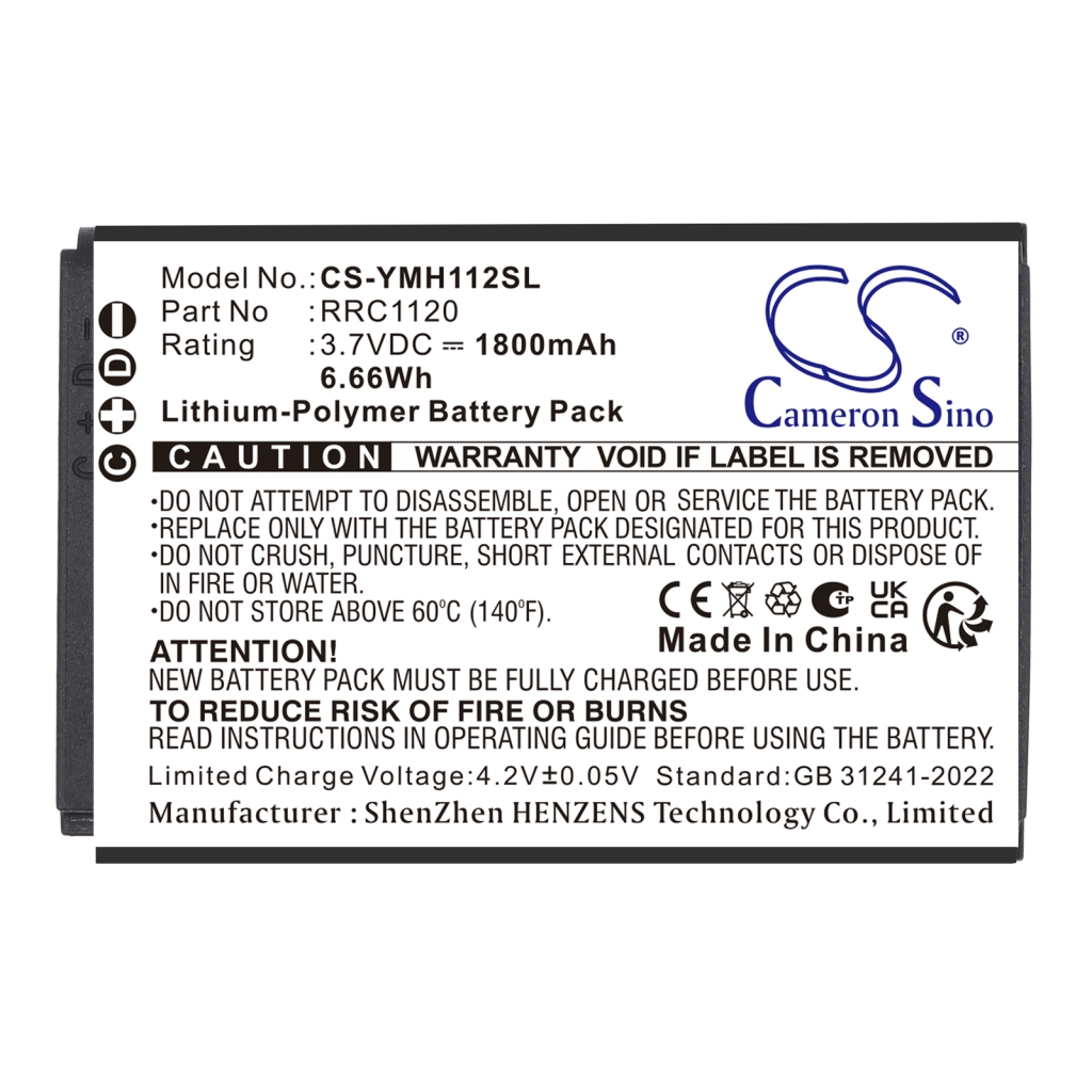 Batterie compatible avec Yamaha CS-YMH112SL
