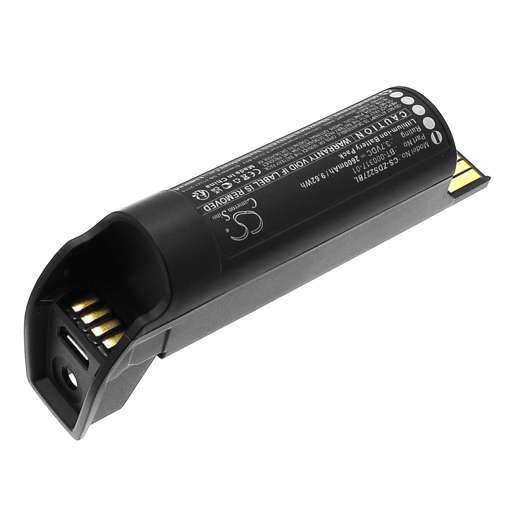 Code à barres, Scanner Batterie du scanner Zebra CS-ZDS227BL
