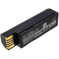 Remplacement de batterie compatible pour Zebra 82-166537-01,BT-000341-01,BTRY-36IAB0E-00